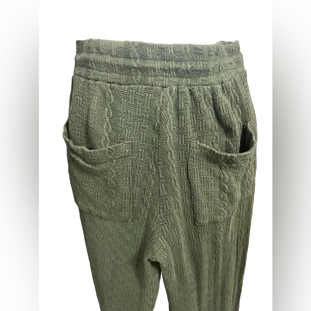 Pusco matching green knitted Hooded top medium pants green Brazilian vintage - Picture 7 of 14
